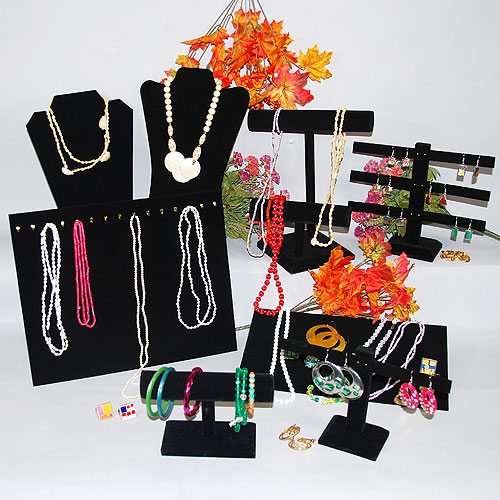 Velvet Jewelry Displays