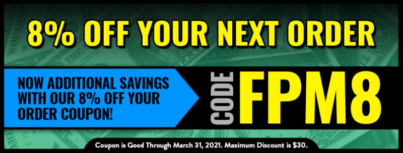 Coupon To Save 8% More On Everything