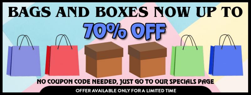 Bags and Boxes Super Specials Up To 70% Off