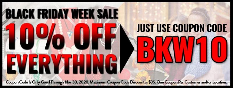 Last Day To Save 10% On Every Item