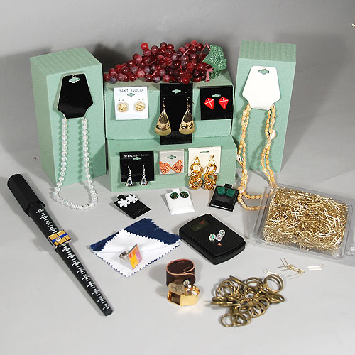 Jewelry Supplies, Scales, Earring Cards, Polishing Cloths, Envelopes