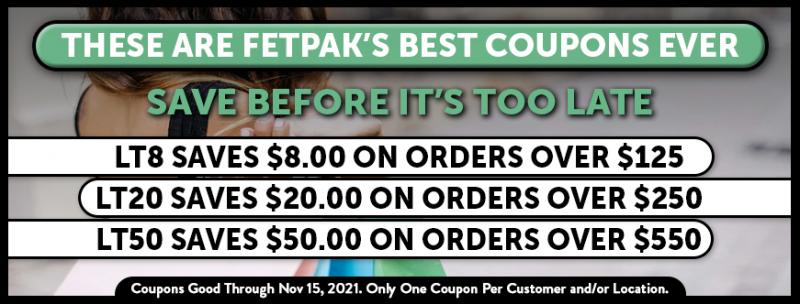 Fetpak's Best Coupons Ever