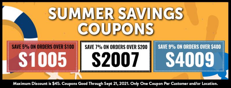 3 Coupons to Save Up To 9%