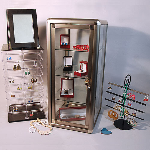 Countertop Showcases, Mirrors, Wire Displays