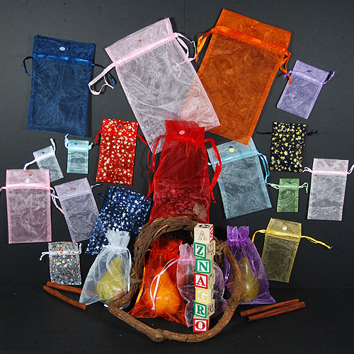 Organza Drawstring Pouches